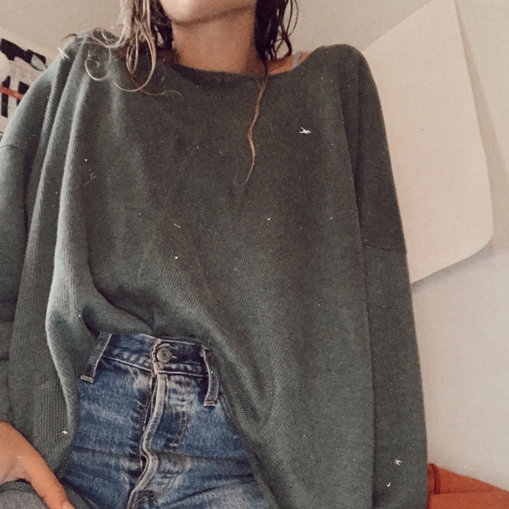 Eskandar woven oversized top